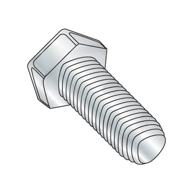 1/4-20 x 1 Unslot Ind Hex Head Taptite AlternativeThread Roll Screw Full Thrd Zinc & Wax-Bolt Demon