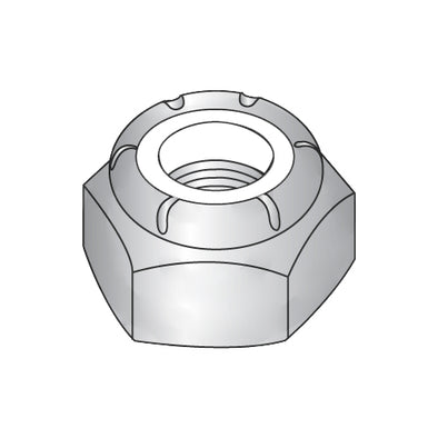 5/16-18 NTU NTU Nylon Insert Heavy Thin Pattern Nut Zinc-Bolt Demon