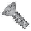 6-20 x 1/2 Phillips Flat Thread Cutting Screw Type 25 Fully Threaded Black Oxide and Oil-Bolt Demon