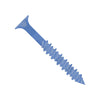 1/4 x 3 3/4 Phillips Flat Concrete Screw With Drill Bit Blue Perma Seal-Bolt Demon