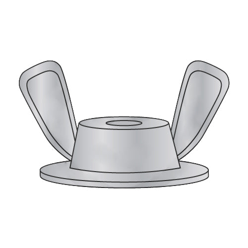 5/16 x 7/8 x 1 1/8 Washer Based Wing Nut Die Cast Zinc Alloy-Bolt Demon