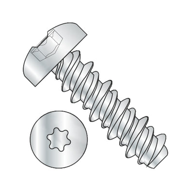 2-32 x 3/8 Six Lobe Pan High Low Screw Fully Threaded Zinc and Bake-Bolt Demon