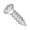 4-24 x 5/16 Phillips Oval Self Tapping Screw Type AB Fully Threaded 18-8 Stainless-Bolt Demon