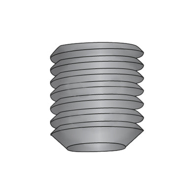 1/4-20 x 3/16 Coarse Thread Socket Set Screw Flat Point Imported ISO4026, DIN 913-Bolt Demon