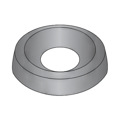 #10 Countersunk Finishing Washer Black Zinc-Bolt Demon