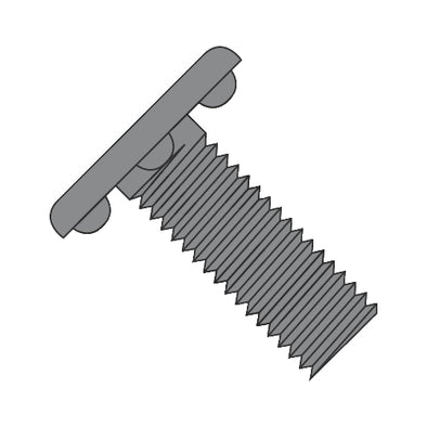 10-24 x 3/8 Weld Screw with Nibs Under The Head Fully Threaded Plain-Bolt Demon
