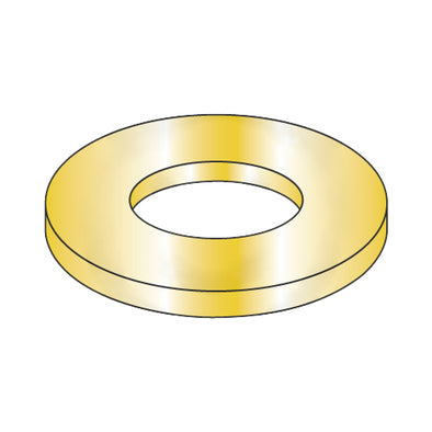 #10 Machine Screw Washer Zinc Yellow-Bolt Demon