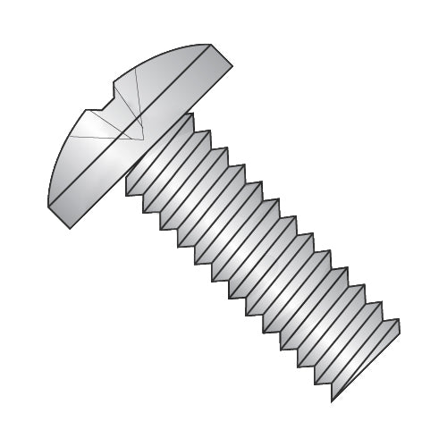 6-32 x 1/2 Phillips Binding Undercut Machine Screw Fully Threaded 18-8 Stainless Steel-Bolt Demon