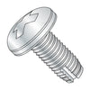 12-24 x 1/2 Phillips Pan Thread Cutting Screw Type 1 Fully Threaded Zinc-Bolt Demon