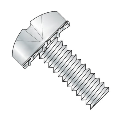 6-32 x 1 Phillips Pan External Sems Machine Screw Fully Threaded Zinc-Bolt Demon