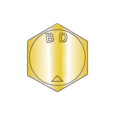 B1/2-20 x 1 1/4 MS90727, Alloy Steel B1821 Fine Cap Screw Per ASTM A354BD Zinc Yellow DFAR-Bolt Demon
