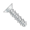 4-24 x 1/4 Phillips Flat Undercut High Low Full Thread Zinc-Bolt Demon