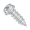 8-18 x 1 1/2 Phillips Indented Hex Washer Self Tapping Screw Type AB Fully Threaded Zinc-Bolt Demon
