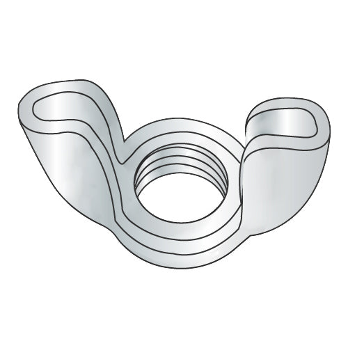 6-32 Stamped Wing Nut Zinc-Bolt Demon