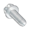 4-40 x 1/4 Slot Ind Hex Wash Taptite Alternative Thread Roll Screw Fully Thrd Zinc & Wax-Bolt Demon