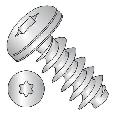 M5-2.24 x 8 Metric 6-Lobe Pan Head PT Alternative 30 Degree Full Threaded A2 Stainless Steel-Bolt Demon