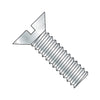 2-56 x 3/16 Slotted Flat Machine Screw Fully Threaded Zinc-Bolt Demon