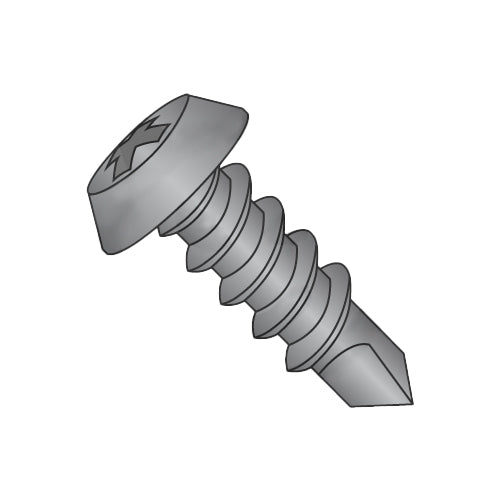 7-19 x 7/16 Special Pan Framing Tek Screw F/T Black Phosphate-Bolt Demon