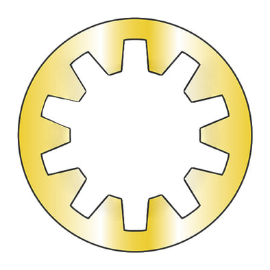 7/16 MS35333, Military Internal Tooth Washer Steel Zinc Plated-Bolt Demon