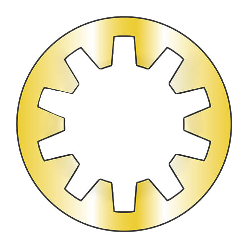 7/16 MS35333, Military Internal Tooth Washer Steel Zinc Plated-Bolt Demon