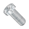 8-32 x 3/8 Phillips Indented Hex Head Machine Screw Fully Threaded Zinc-Bolt Demon