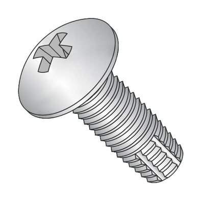8-32 x 3/8 Phill Full Contour Truss Thread Cutting Screw Type F Fully Threaded 18-8 S/steel-Bolt Demon