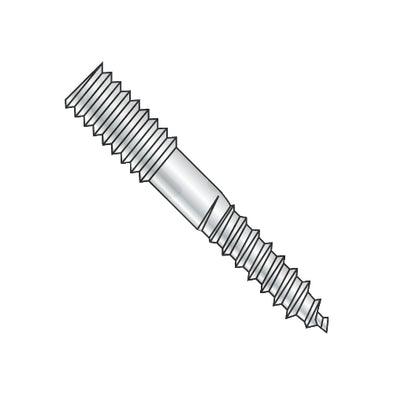 5/16-18 x 4 1/2 Hanger Bolt Plain Center Zinc-Bolt Demon