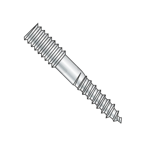 5/16-18 x 4 1/2 Hanger Bolt Plain Center Zinc-Bolt Demon