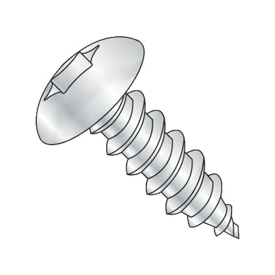 6-20 x 3/8 Six Lobe Full Contour Truss Self Tapping Screw Type AB Full Thread Zinc-Bolt Demon