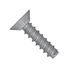 4-24 x 1/4 Phillips Flat Undercut Self Tapping Screw Type B Fully Threaded Black Oxide-Bolt Demon