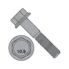 M10-1.5 x 30 DIN 6921 Class 10.9 Metric Flange Bolt Screw Non Serrated Plain-Bolt Demon