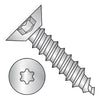 10-16 x 1/2 Six Lobe Flat Undercut Self Tap Screw Type AB Full Thread 18-8 Stainless Steel-Bolt Demon