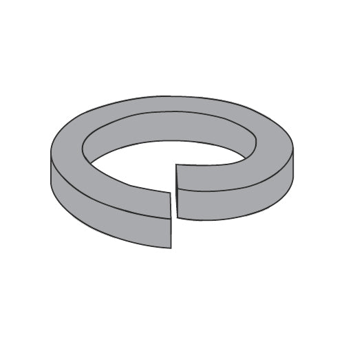 1/2 High Collar Split Lock Washer Plain-Bolt Demon