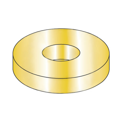 #10 USS Flat Washer Zinc Yellow-Bolt Demon