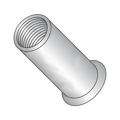 1/4-20-.130 Small Head Rivet Nut Stainless Steel Cleaned and Polished Non-Ribbed-Bolt Demon