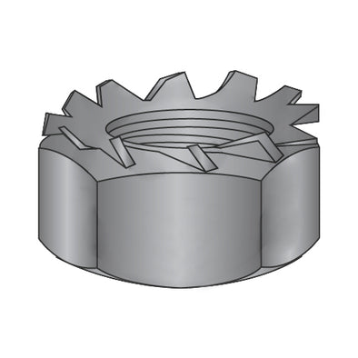 10-24 K Lock Nut Black Zinc and Bake-Bolt Demon