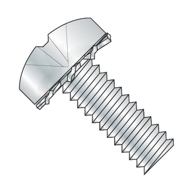 M2-0.4 x 12 ISO 7045 Metric Phillips Pan External Washer Sems M/S Fully Threaded Zinc-Bolt Demon