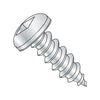 4-24 x 1/4 Square Drive Pan Self Tapping Screw Type AB Fully Threaded Zinc-Bolt Demon
