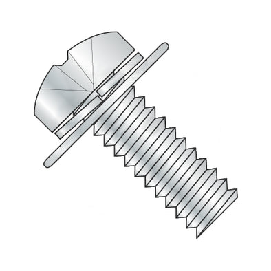 M2.5 x 10W6.5 JIS B1188 Phil Pan Split Washer Flat Washer Sems M/S Zinc-Bolt Demon