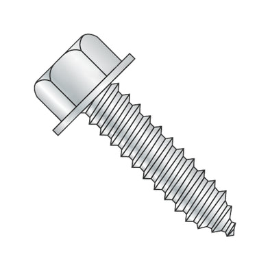 5/16-9 x 2 1/2 A/F .428-.437 Head Hgt .300-.312 Unslot Indent Hexwash Lag Screw Full Thread Zinc-Bolt Demon