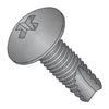 10-24 x 1/2 Phillips Full Contour Truss Thread Cut Screw Type 23 Full Thread Black Zinc-Bolt Demon