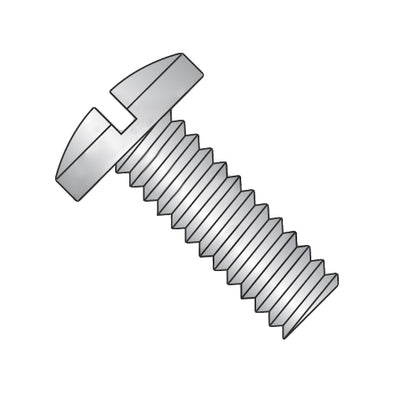 6-32 x 1 Slotted Binding Undercut Machine Screw Fully Threaded 18-8 Stainless Steel-Bolt Demon