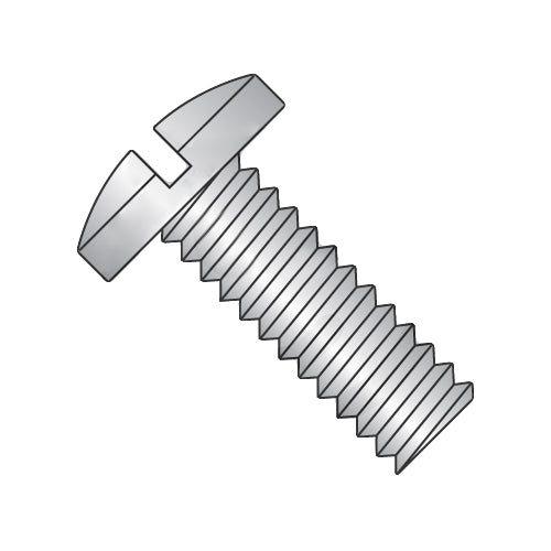 6-32 x 1 Slotted Binding Undercut Machine Screw Fully Threaded 18-8 Stainless Steel-Bolt Demon