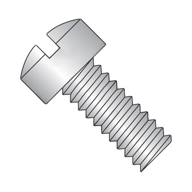 5/16-18 x 1 Slotted Fillister Machine Screw Fully Threaded 18-8 Stainless Steel-Bolt Demon