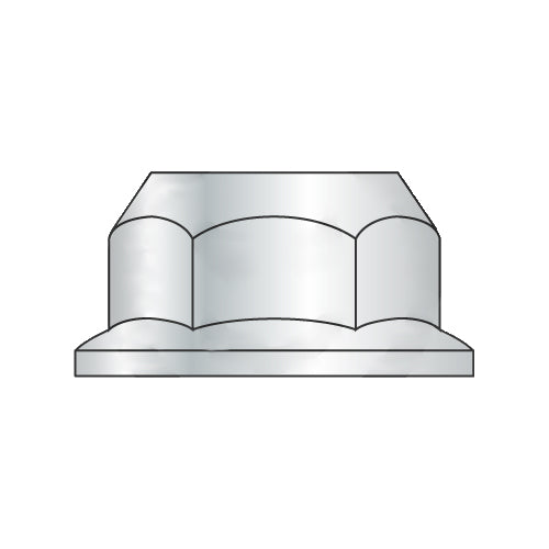 M5-0.8 DIN6923 Metric Class 8 Hex Flange Nut Non Serrated Zinc RoHS-Bolt Demon