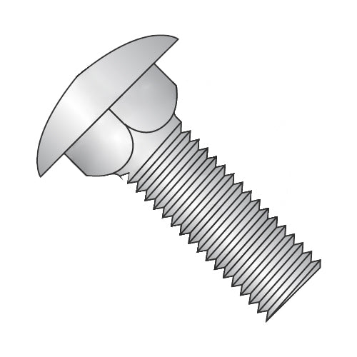 1/2-13 x 2 3/4 Carriage Bolt 18-8 Stainless Steel Fully Threaded-Bolt Demon