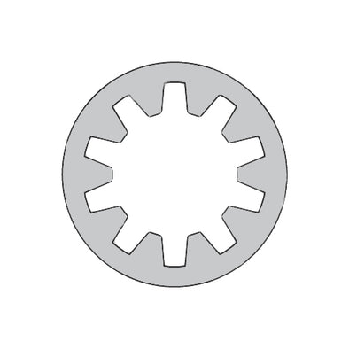 #10 MS35333, Military Internal Tooth Lock Washer 410 Stainless Steel DFAR-Bolt Demon