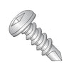 6-20 x 3/8 Square Drive Pan Head Self Drilling Screw Full Thread 410 Stainless Steel-Bolt Demon