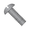 2-56 x 1/4 Slotted Round Machine Screw Fully Threaded Black Zinc-Bolt Demon