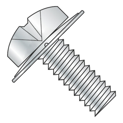 M3-0.5 x 12 ISO7045 Metric Phil Pan Conical Square Washer Sems Full Thread Zinc-Bolt Demon
